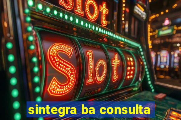 sintegra ba consulta